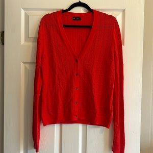 Gap Pointelle V-neck Cardigan